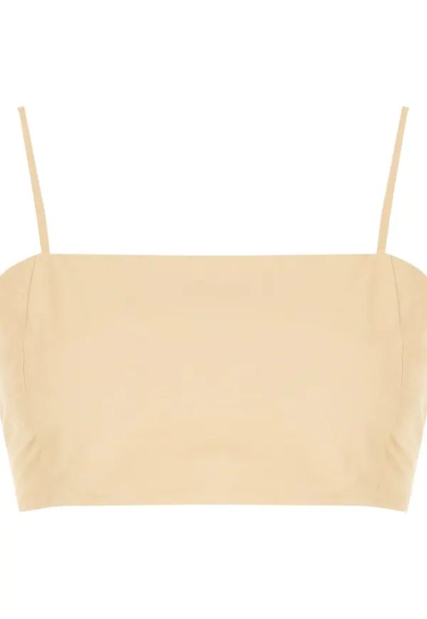 Framed Botteh Framed croptop - Neutral