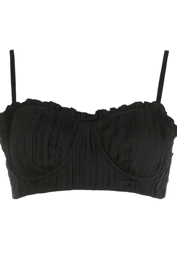 Framed Nous Framed croptop - Svart