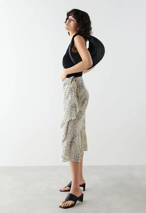 Franie wrap skirt