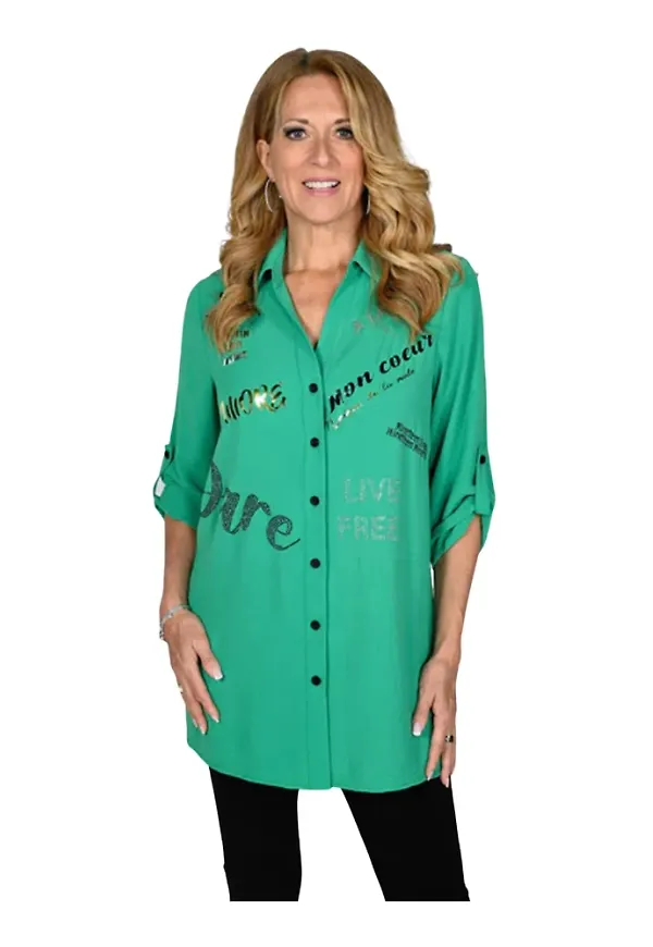Frank Lyman Tunics Grön, Dam