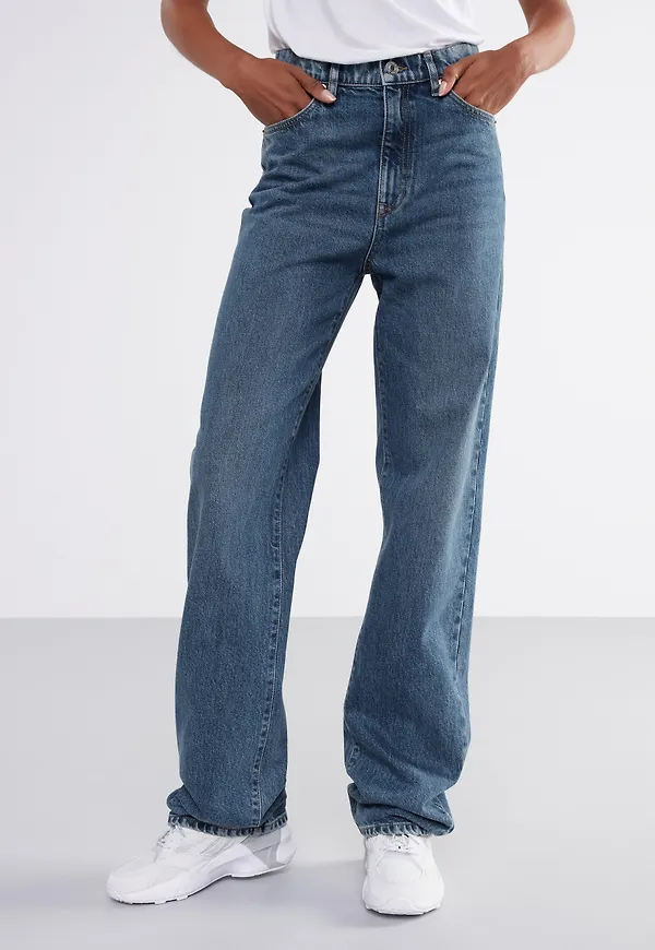 FRANKA High waist jeans med extra långa ben