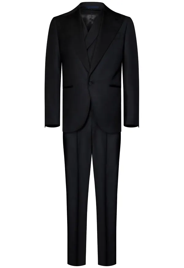 FRANZESE COLLECTION James Bond kostym - Svart