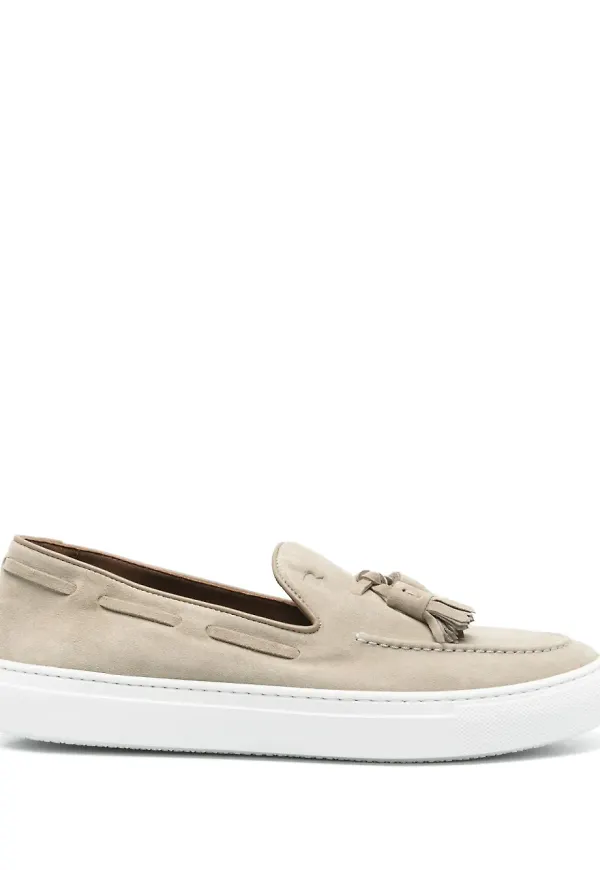 Fratelli Rossetti sneakers med tofsdetalj - Neutral