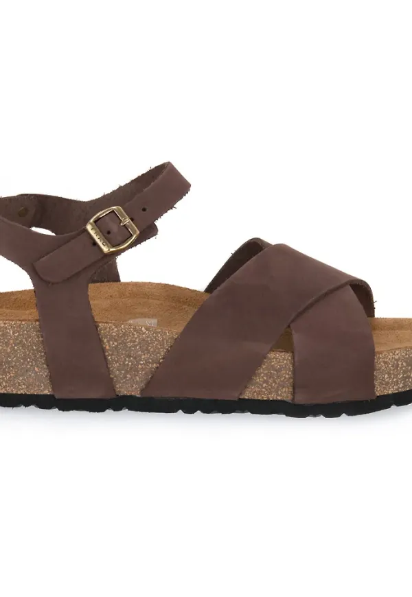 Frau Sandals Brun, Dam