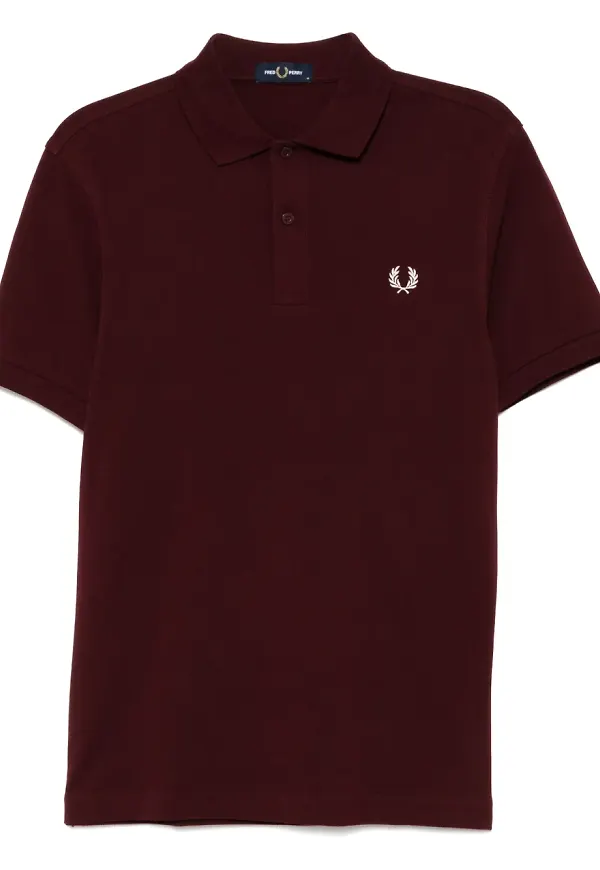 Fred Perry pikétröja - Röd