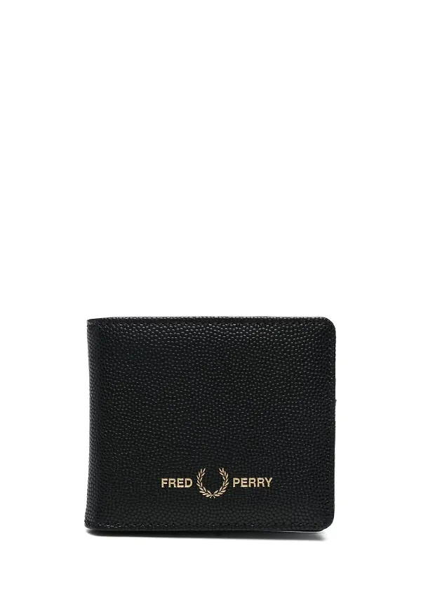 Fred Perry vikt plånbok med logotyp - Svart