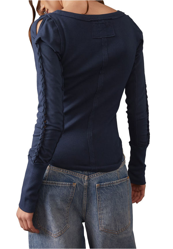 Free People T-shirt 'DAISY' mörkblå
