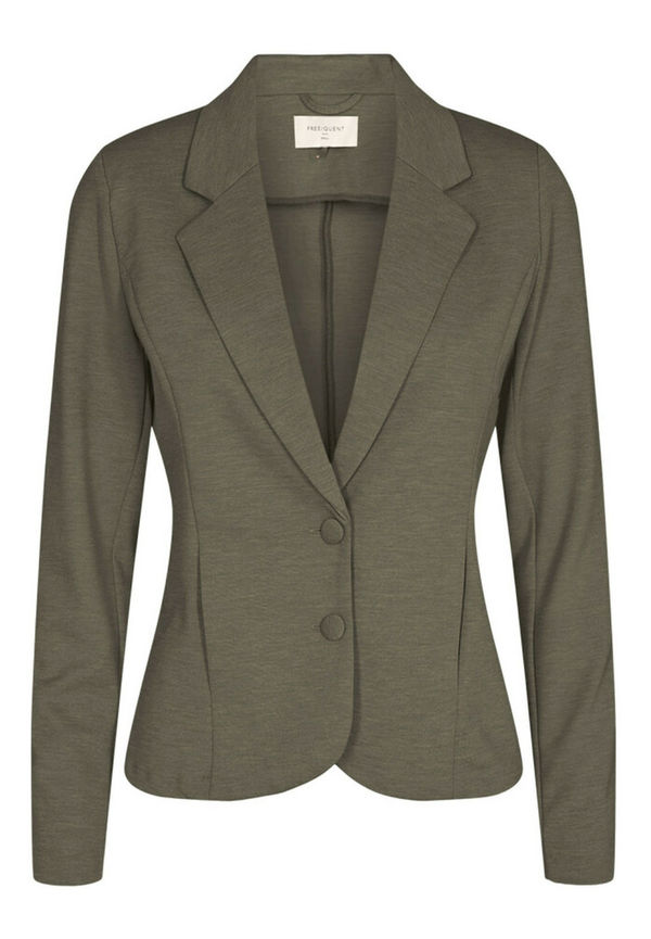 Freequent - Blazer - Grön - Dam - Storlek: 2Xl,S