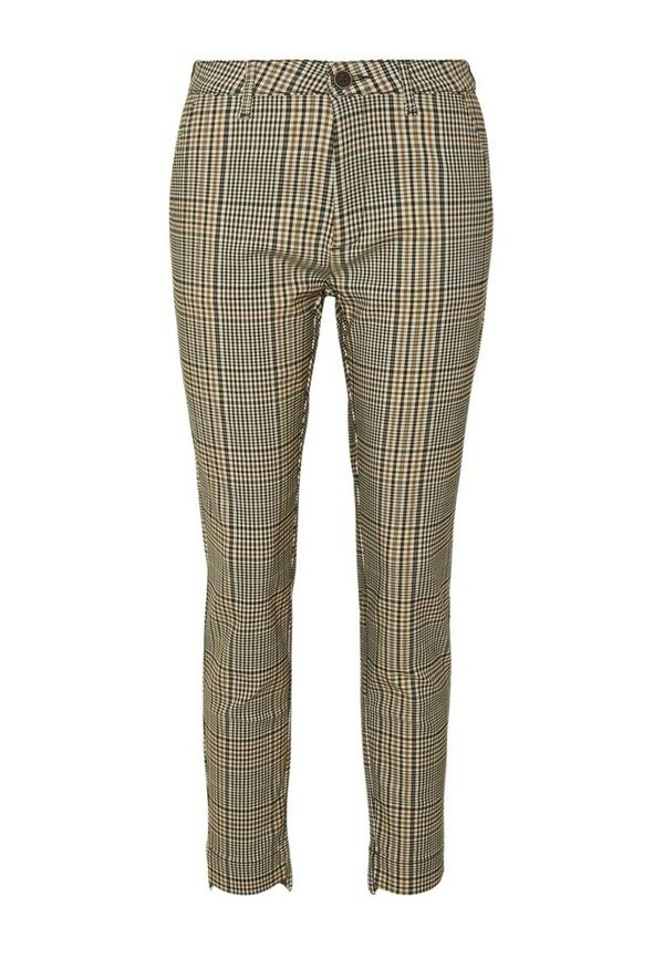 Freequent - Chinos - Brun - Dam - Storlek: 2Xl,Xl,L,M,S