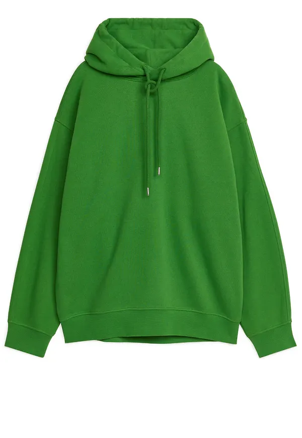 French Terry Hoodie - Green