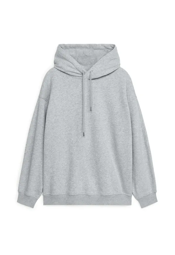 French Terry Hoodie - Grey