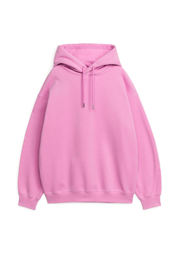 French Terry Hoodie - Pink