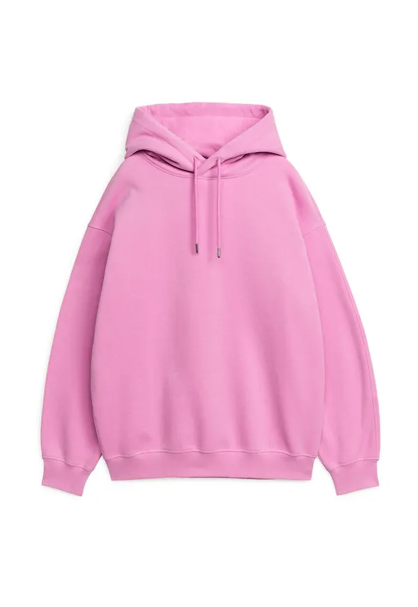 French Terry Hoodie - Pink