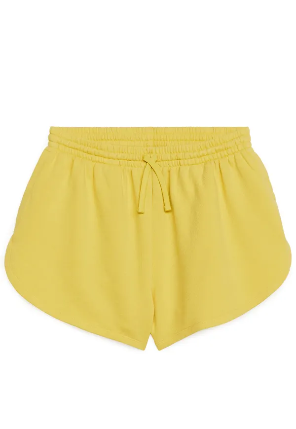 French Terry Shorts - Yellow