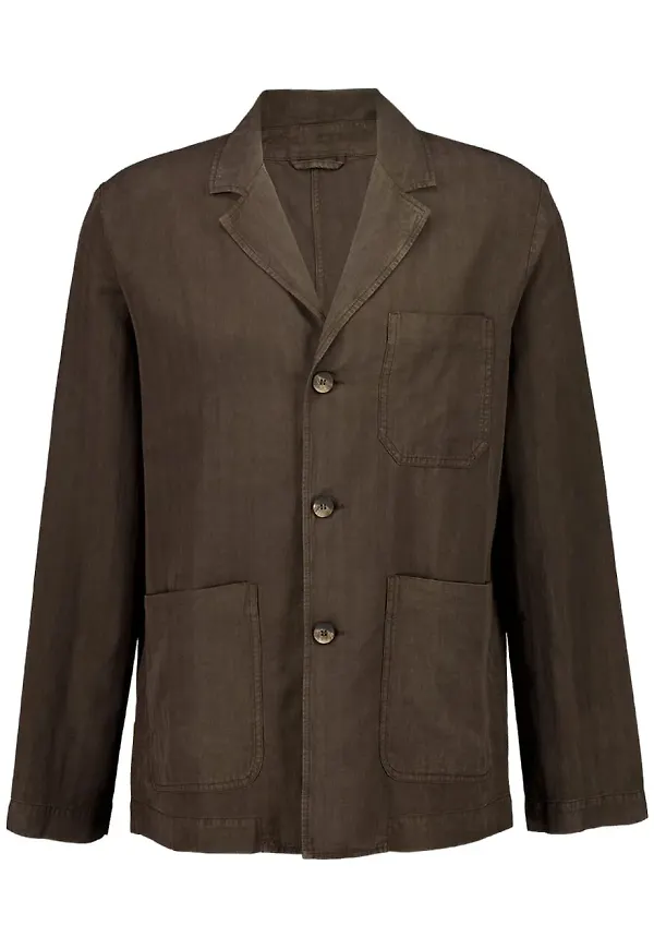 Frescobol Carioca blazer med tre knappar - Brun
