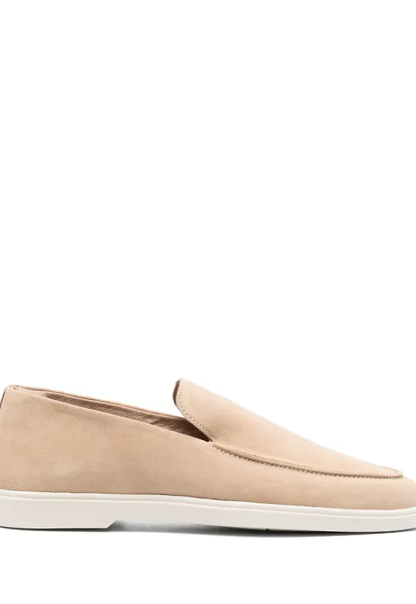 Frescobol Carioca Miguel loafers i mocka - Neutral