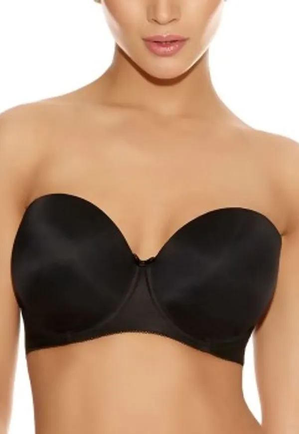 Freya BH Deco Moulded Strapless Bra Svart J 80 Dam