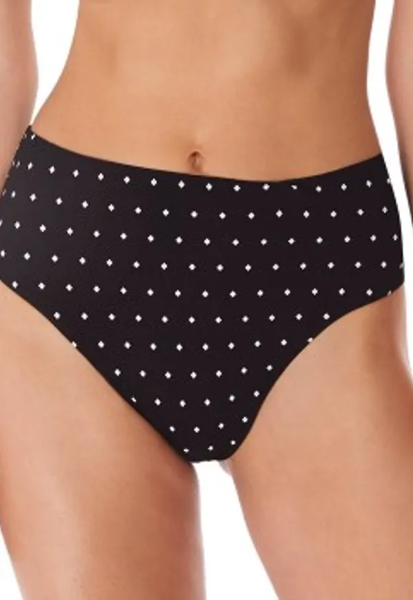 Freya Jewel Cove High Waist Brief Svart X-Small Dam