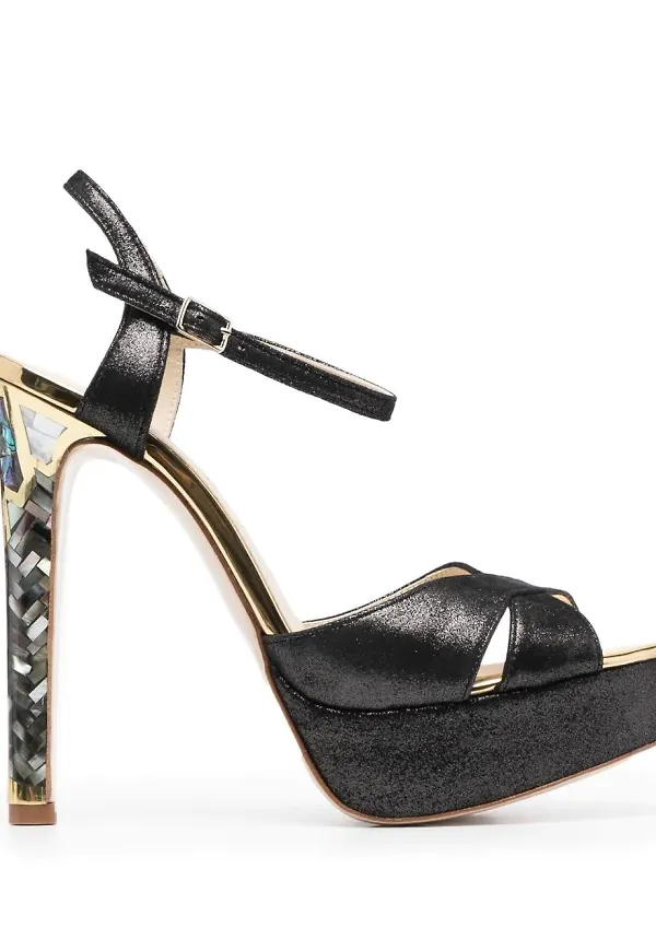 FREYA ROSE Cleopatra Noir sandaler - Svart