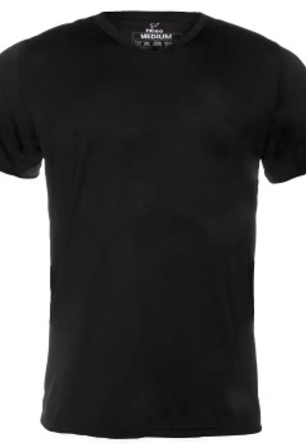 Frigo 2 Mesh T-Shirt V-neck 2P Svart Small Herr
