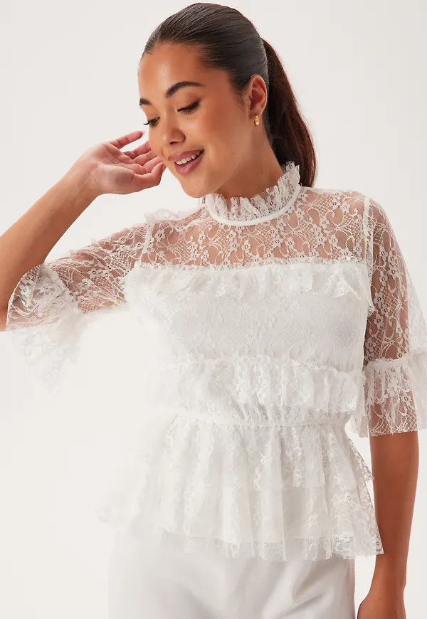 Frill Lace Blouse
