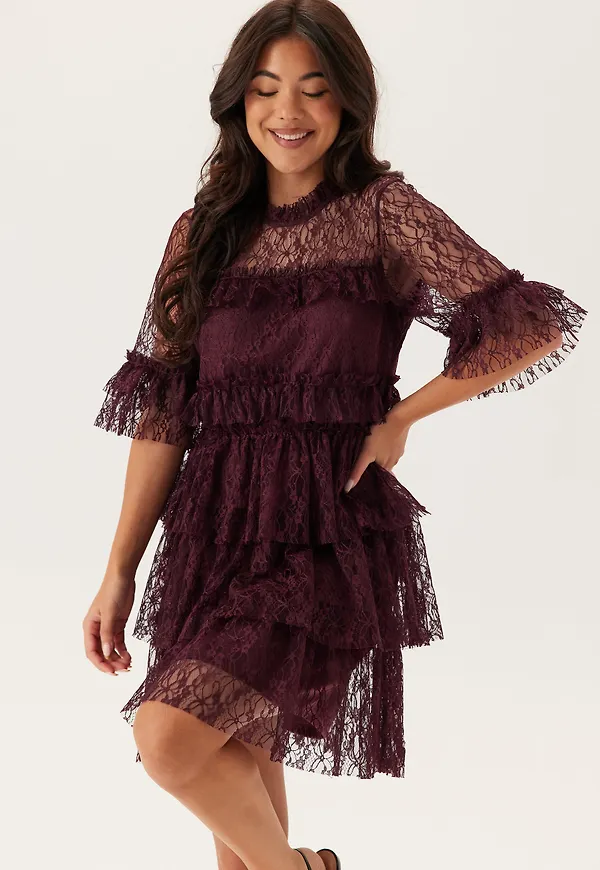 Frill Lace Dress – Bubbleroom