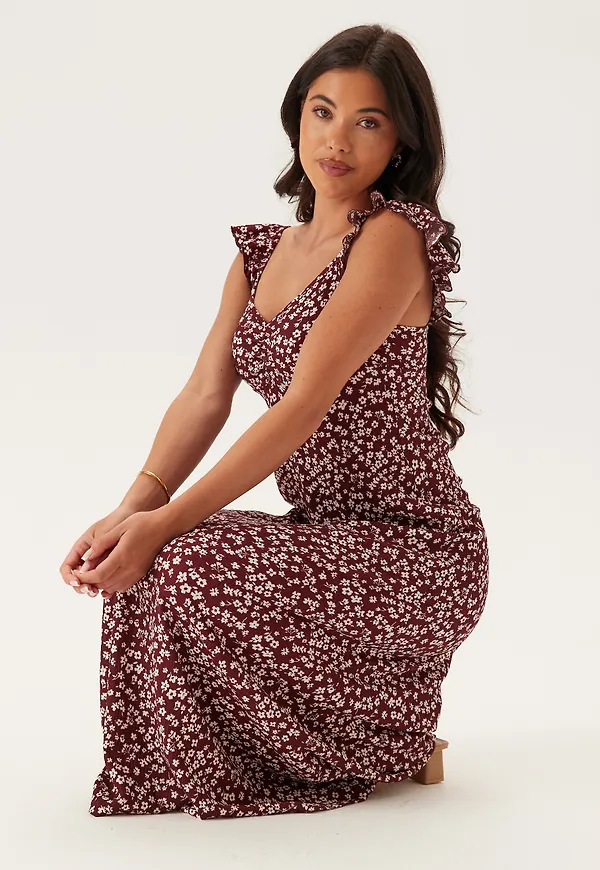 Frill Maxi Dress