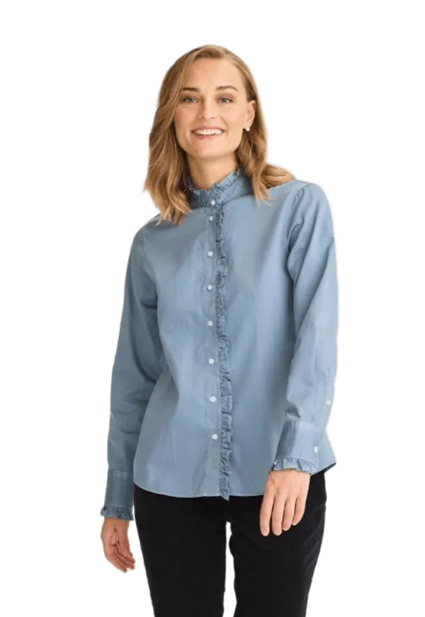 Frillskjorta Tencel