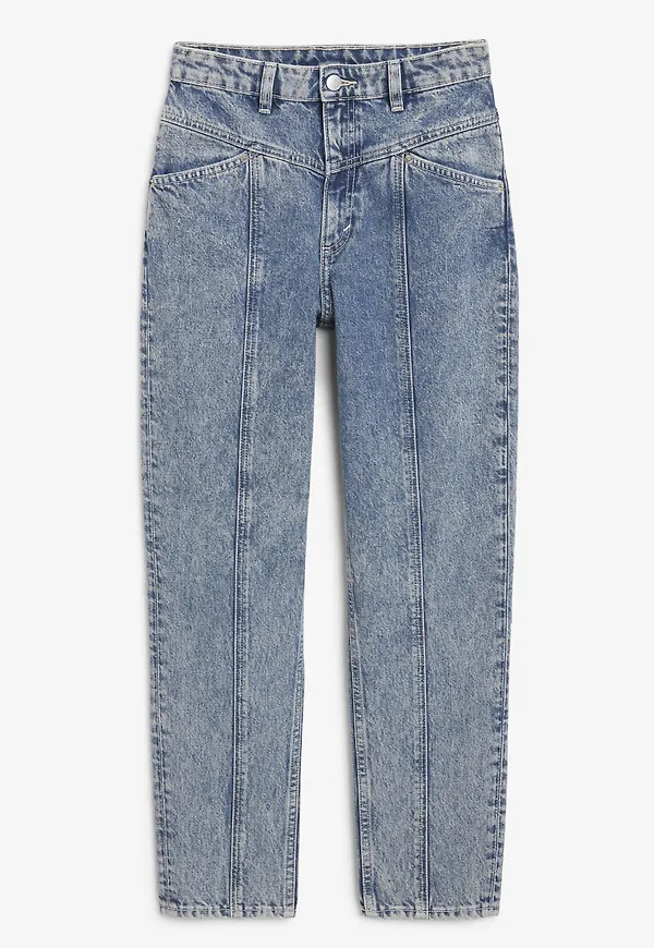 Front seam jeans - Blue