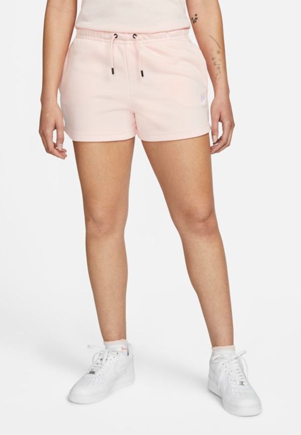 Frottéshorts Nike Sportswear Essential för kvinnor - Rosa