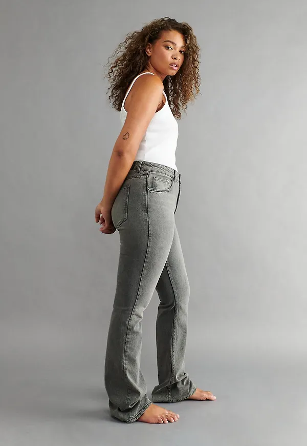 Full length flare jeans