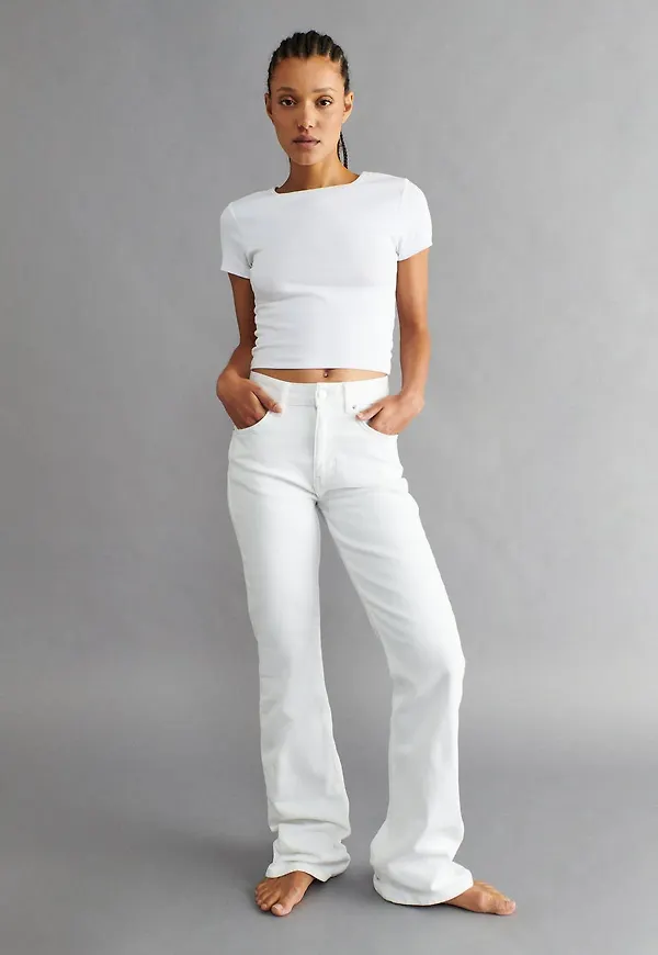 Full length flare jeans