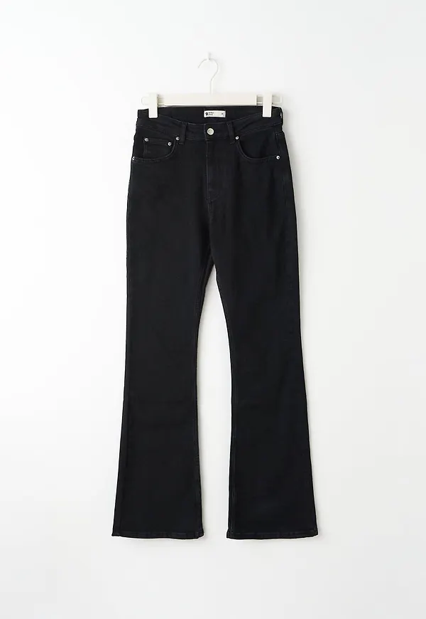 Full length petite flare jeans