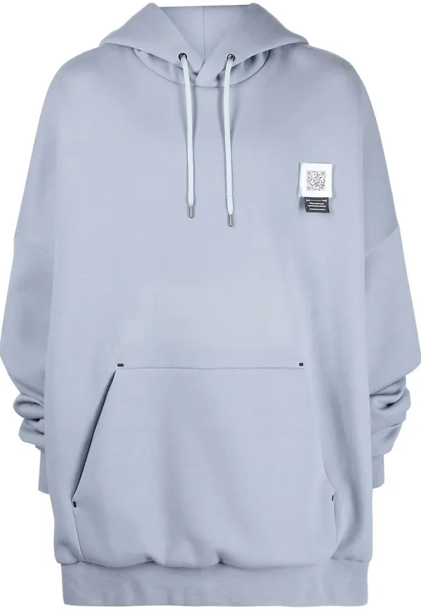 Fumito Ganryu 2Way pullover med huva - Blå