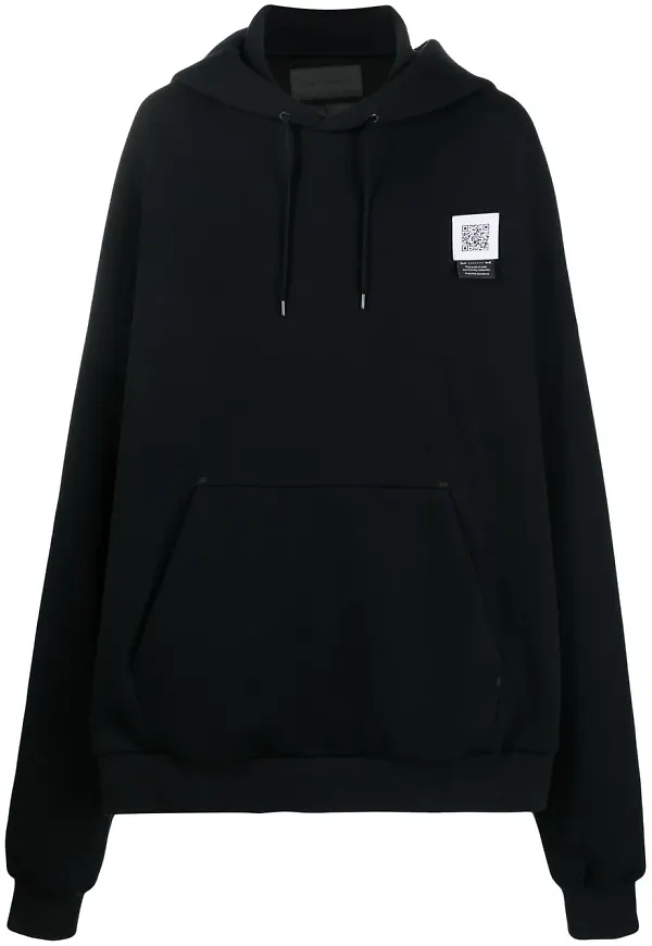 Fumito Ganryu 2Way pullover med huva - Svart