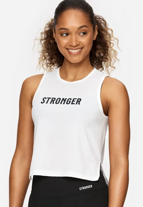 Funky Tank Top White