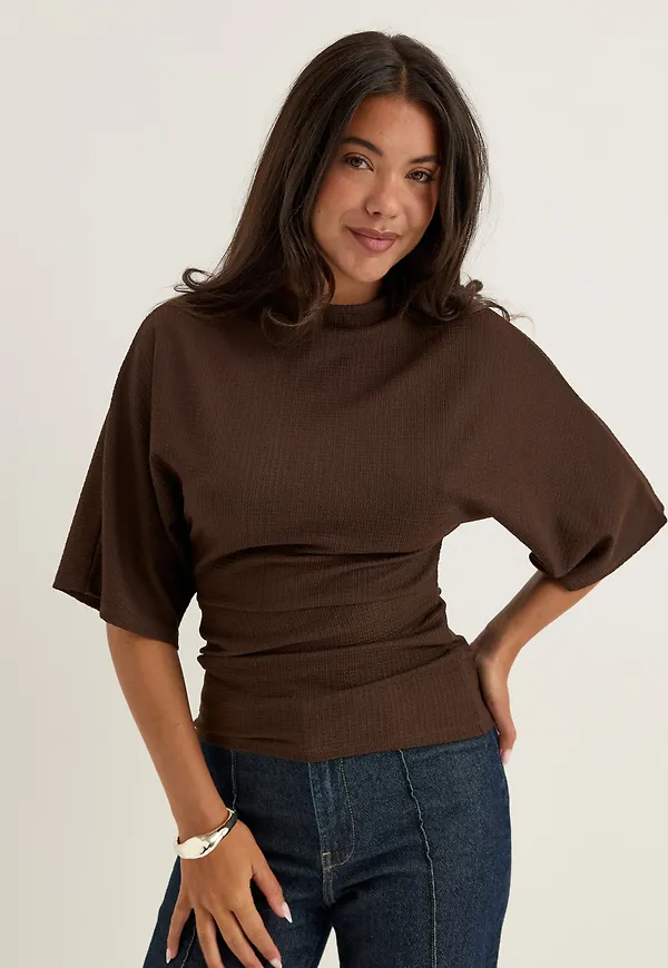 Funnel Neck Top