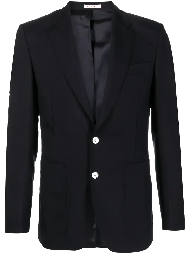 FURSAC långärmad blazer - Blå