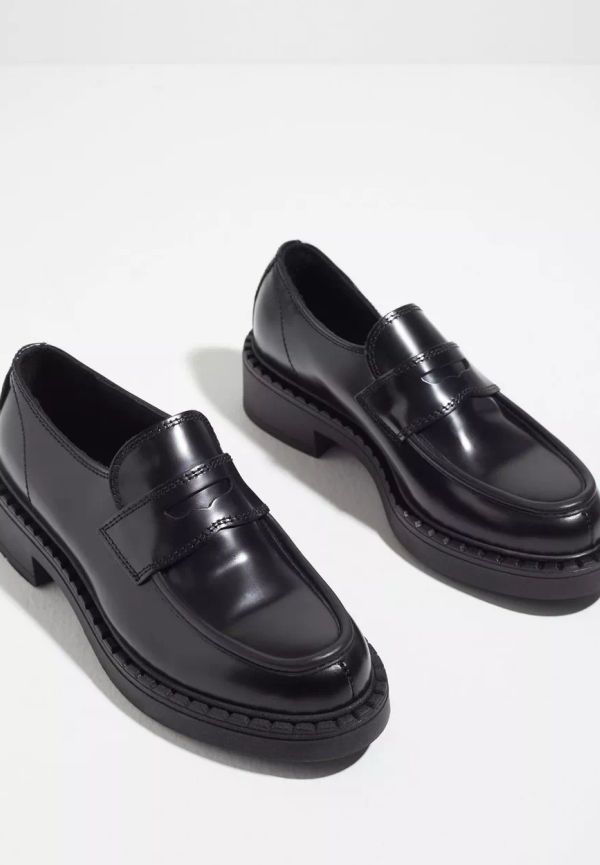 G.H Bass - Loafers - Black - Gh Albany Ii Saddle Loafer - Flats & Lågskor - loafers