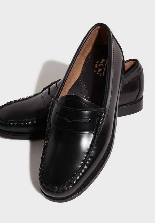 G.H Bass - Loafers - Black - Gh Weejun Wmn Penny - Flats & Lågskor - loafers