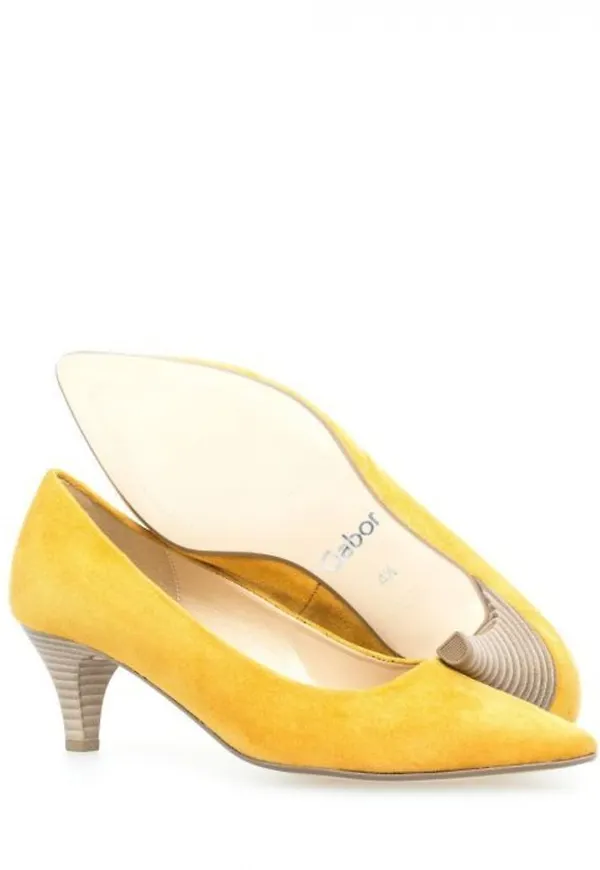 Gabor - Pumps - Gul - Dam - Storlek: 37 Eu,36 1/2 Eu,37 1/2 EU