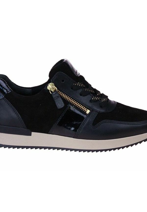 Gabor - Sneakers - Svart - Dam - Storlek: 38 1/2 EU