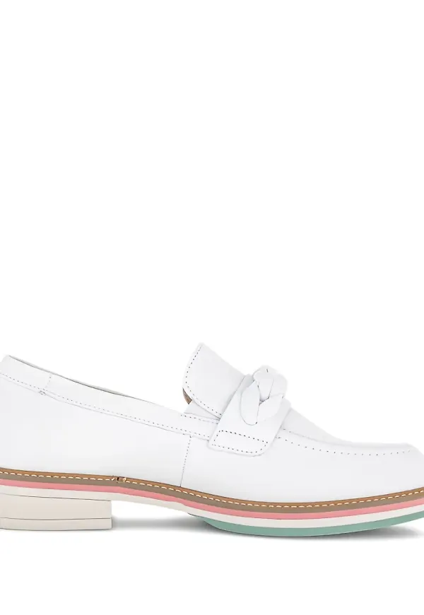 GABOR loafers med tofs - Vit