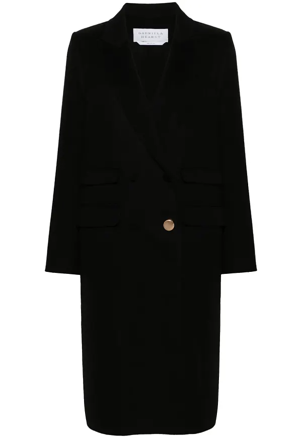 Gabriela Hearst Reed kappa - Svart