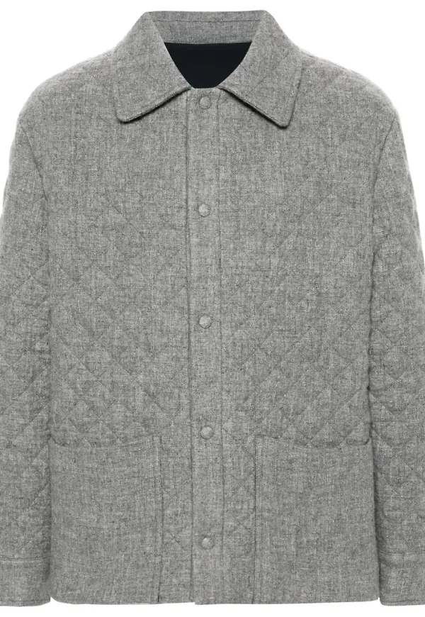 Gabriela Hearst Skye Paddock quiltad jacka - Grå