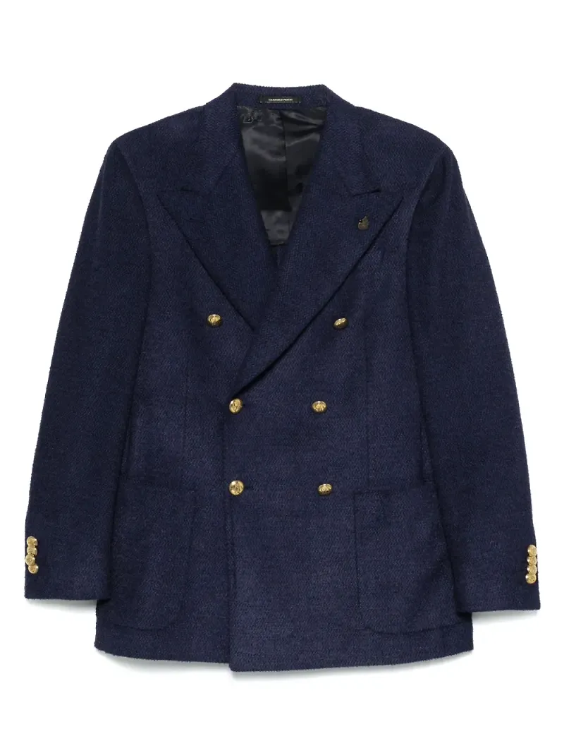 Gabriele Pasini blazer med struktur - Blå