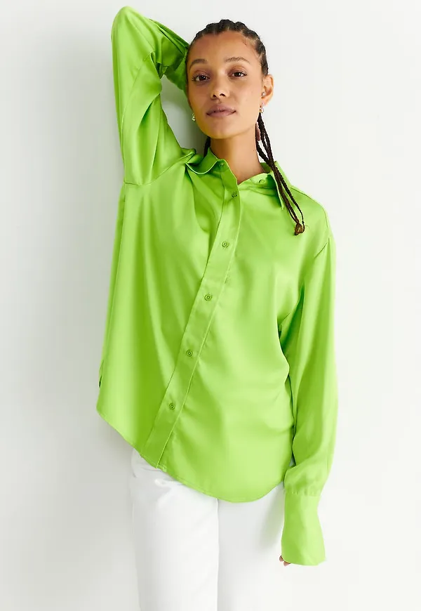 Gabriella satin shirt