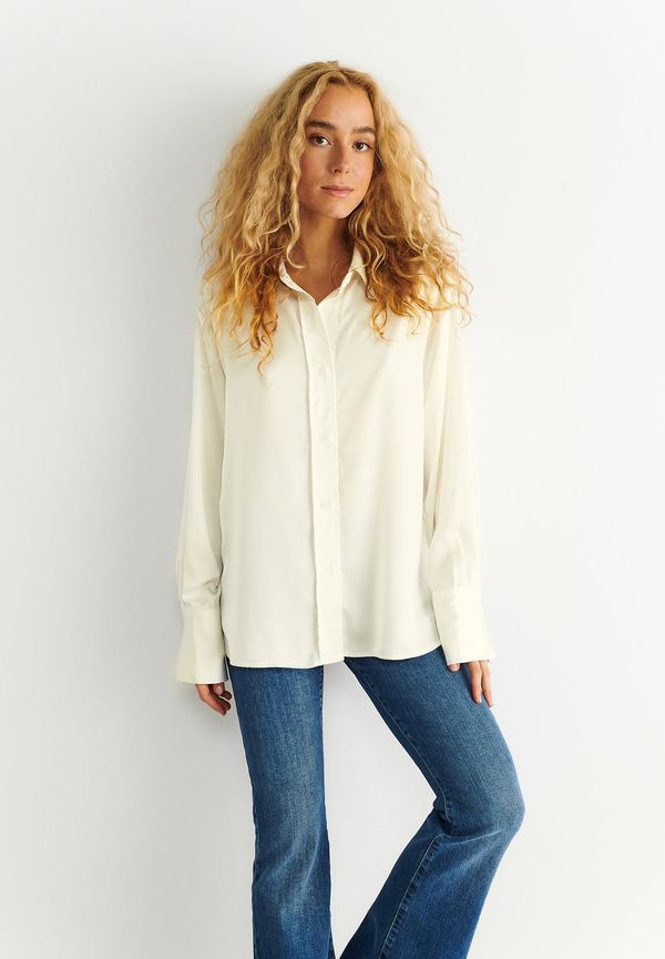 Gabriella satin shirt