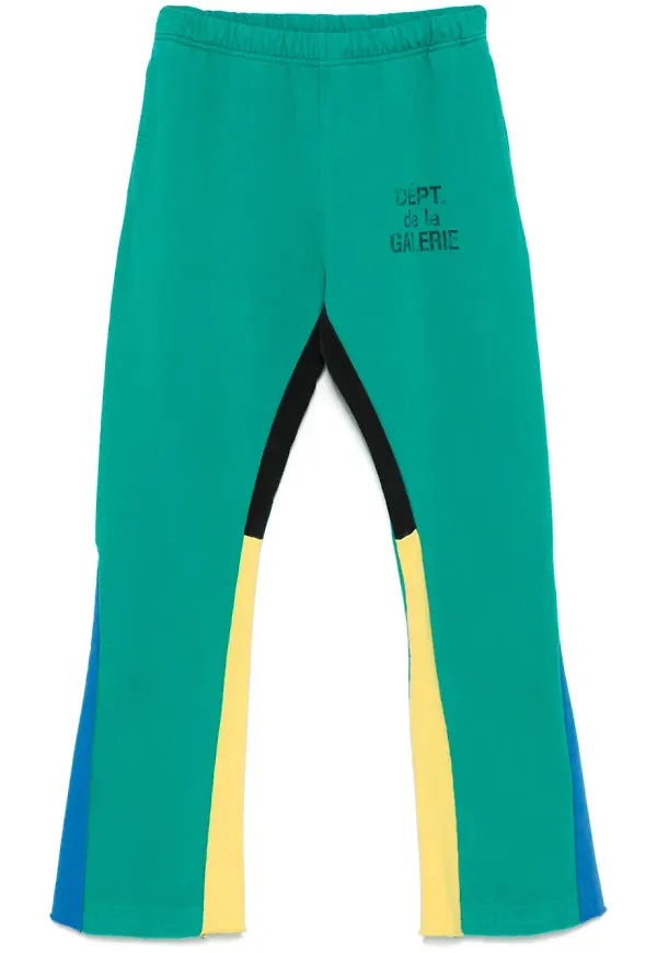 GALLERY DEPT. utsvängda trackpants - Grön