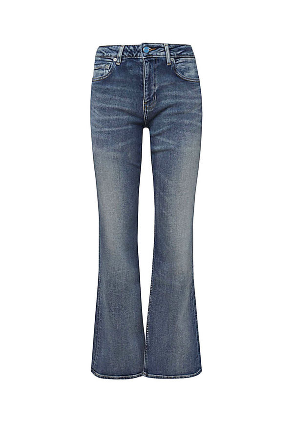 Ganni - Flare Jeans - Blå - Dam - Storlek: W25,W28,W29,W27,W26
